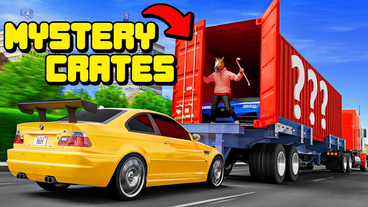 Stealing Mystery Crates From Moving Trucks in GTA 5 RP Stealing Mystery Crates From Moving Trucks in GTA 5 RP