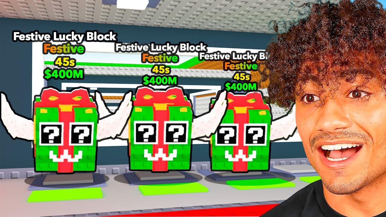 Spending ,492,592 For The NEW FESTIVE LUCKY BLOCKS.. Spending ,492,592 For The NEW FESTIVE LUCKY BLOCKS..