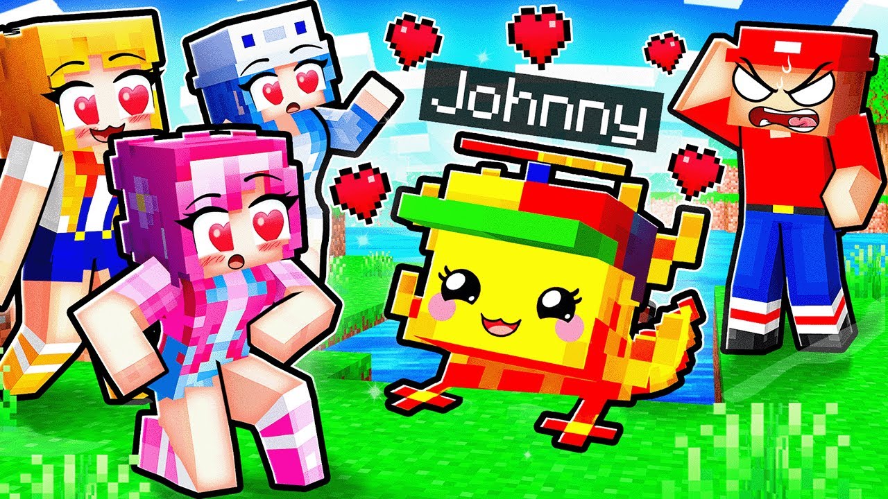 Playing as a BABY AXOLOTL to RIZZ Girls In Minecraft! Playing as a BABY AXOLOTL to RIZZ Girls In Minecraft!