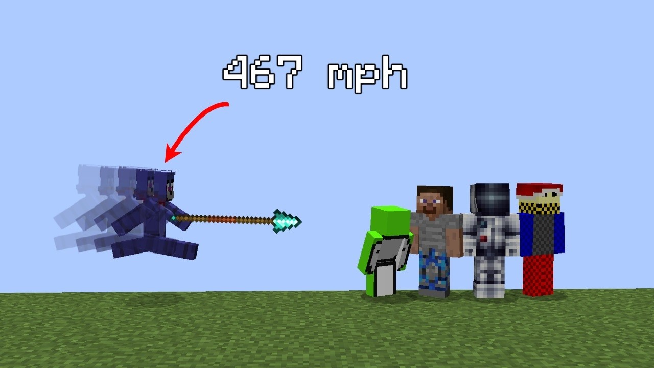 supersonic spear trap VS youtuber SMP supersonic spear trap VS youtuber SMP