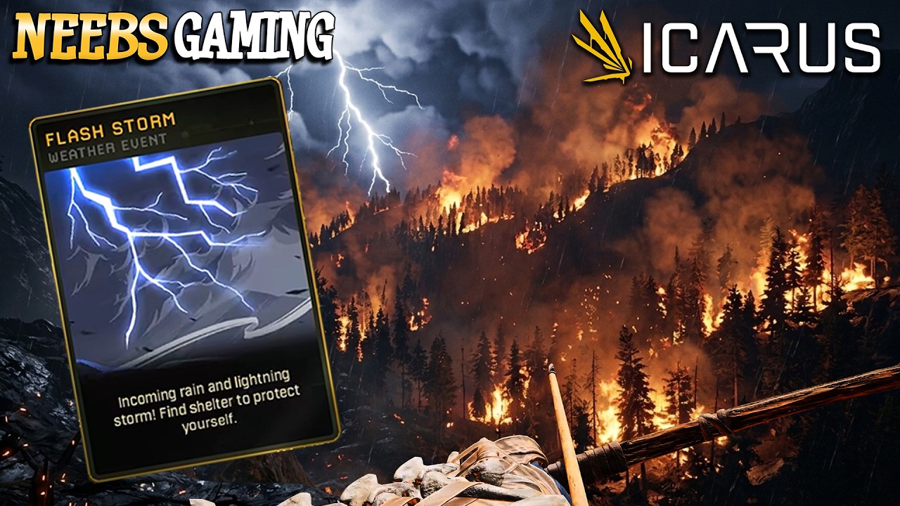 Our First Flash Storm – Icarus Our First Flash Storm – Icarus