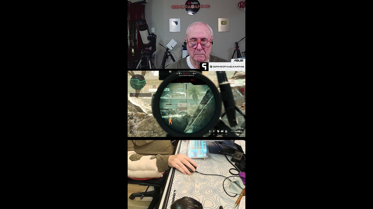 Gramps Clears the AO Like It’s His Lawn Gramps Clears the AO Like It’s His Lawn