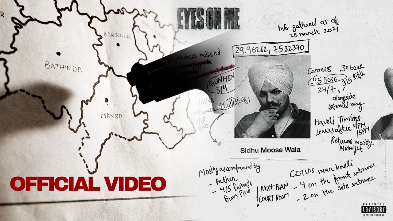 EYES ON ME (MUSIC VIDEO) SIDHU MOOSE WALA | THE KIDD EYES ON ME (MUSIC VIDEO) SIDHU MOOSE WALA | THE KIDD