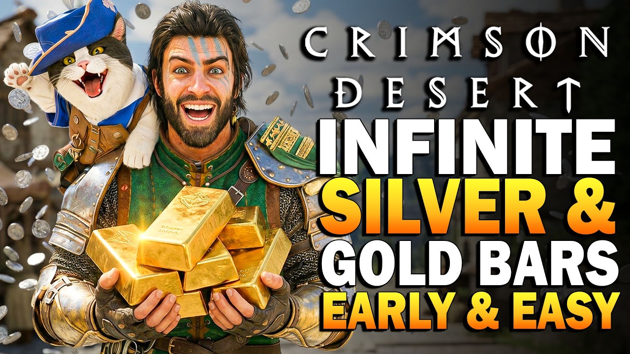 Crimson Desert INFINITE MONEY & GOLD BARS Crimson Desert INFINITE MONEY & GOLD BARS