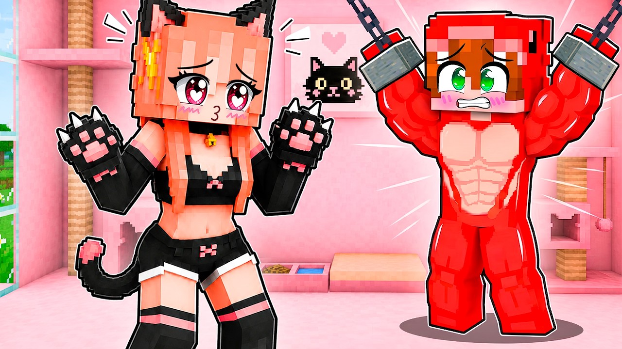 Una CHICA GATO me SECUESTRÓ en Minecraft! Una CHICA GATO me SECUESTRÓ en Minecraft!