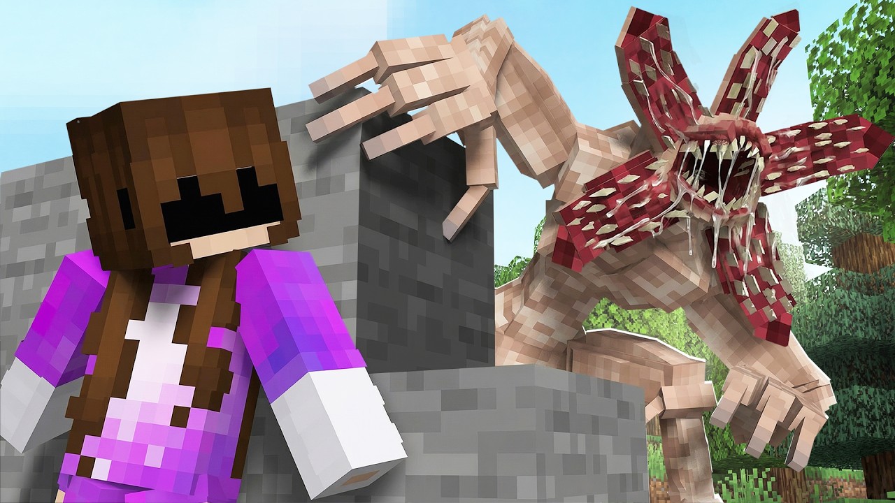 I Added Stranger Things to Minecraft I Added Stranger Things to Minecraft