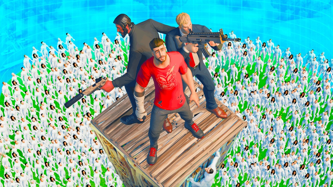 I Asked 96 Fortnite Players to HUNT ME I Asked 96 Fortnite Players to HUNT ME