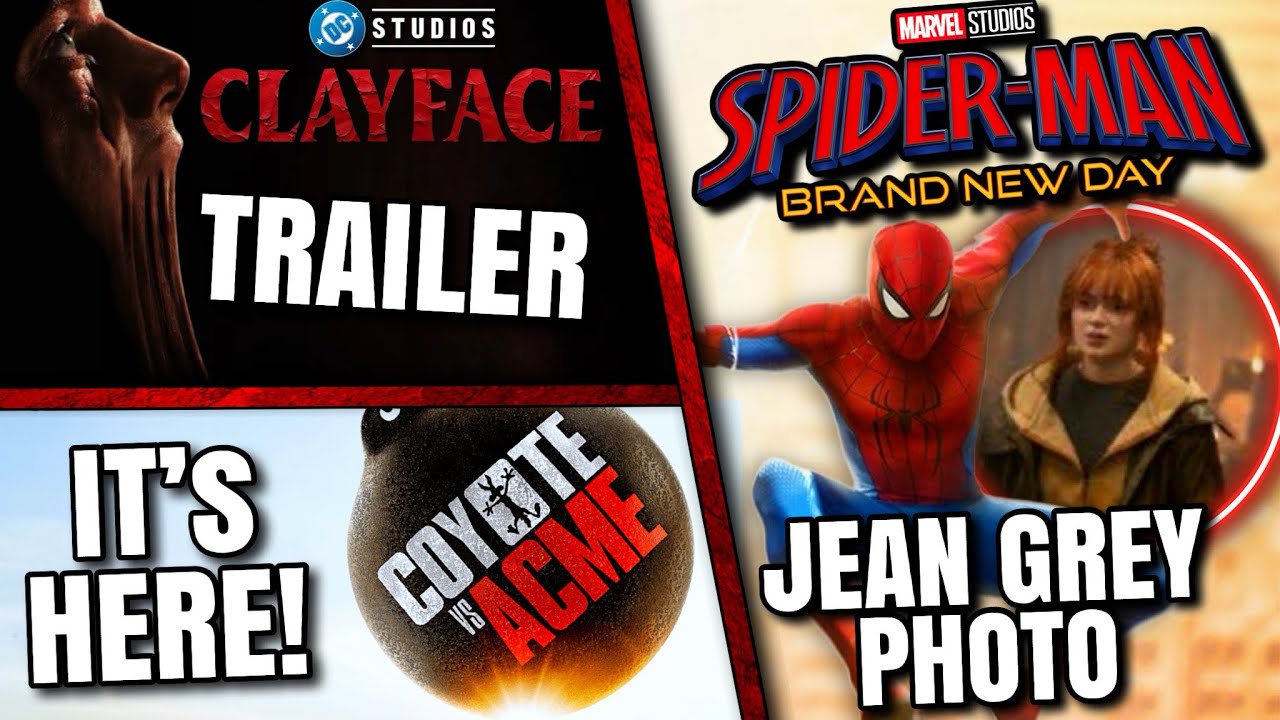 Coyote Vs ACME Trailer, Clayface Trailer, Spider-Man Jean Grey Photo & MORE!! Coyote Vs ACME Trailer, Clayface Trailer, Spider-Man Jean Grey Photo & MORE!!