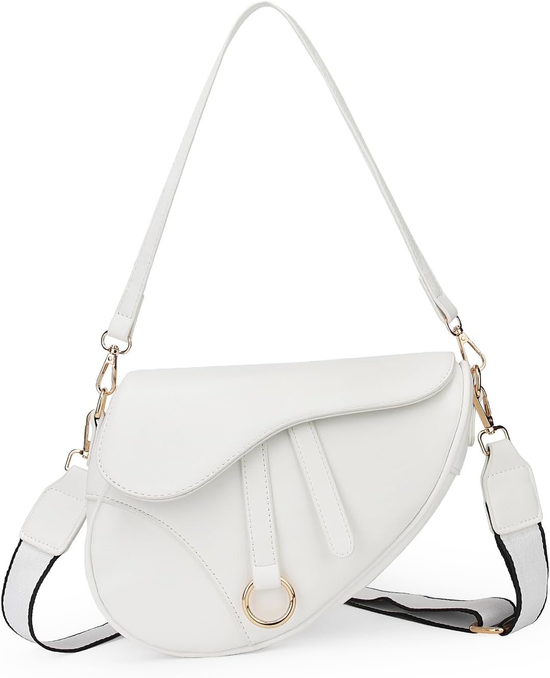 JBB Women Saddle Shoulder Bag Clutch Purse Small Crossbody Bag Satchel Bags Handbag PU Leather JBB Women Saddle Shoulder Bag Clutch Purse Small Crossbody Bag Satchel Bags Handbag PU Leather