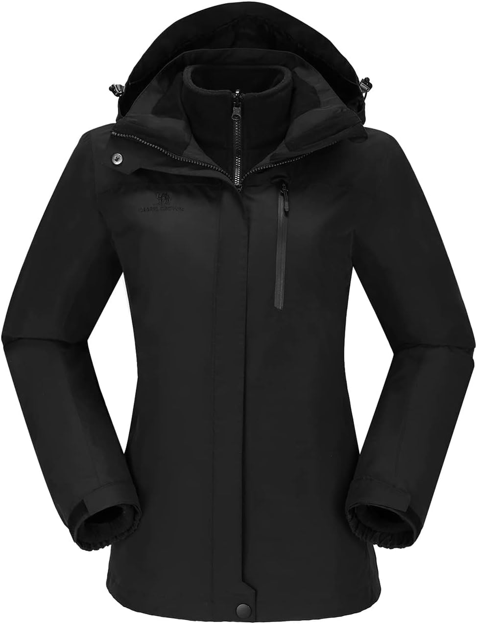 CAMEL CROWN Women’s Waterproof Ski Jacket 3 in 1 Winter Coat Windbreaker Snowboard Jackets for Rain Snow Outdoor Hiking CAMEL CROWN Women’s Waterproof Ski Jacket 3 in 1 Winter Coat Windbreaker Snowboard Jackets for Rain Snow Outdoor Hiking