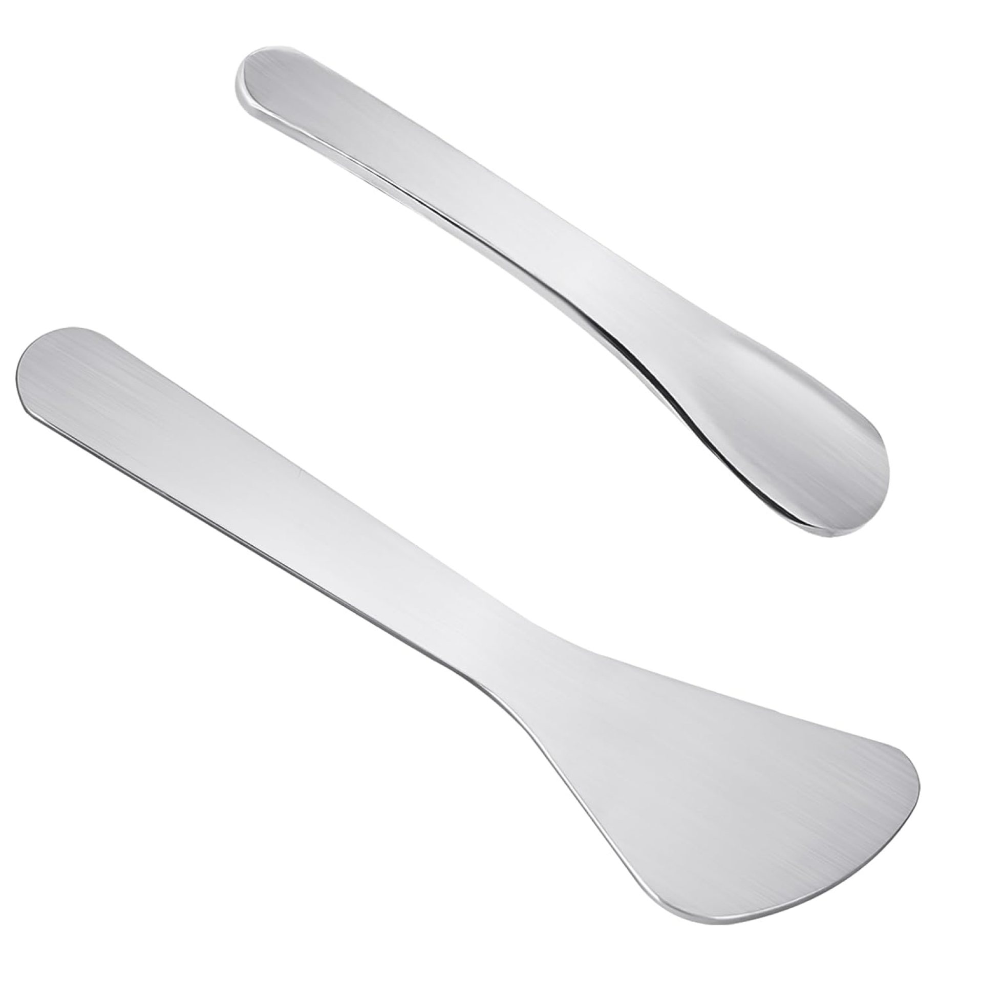 2Pcs Mini Metal Cosmetic Spatulas, Makeup Spatulas, Skincare Spatula, Cream Spatula, Beauty Accessories for Mixing and Sampling Plant Masks, Skin Care Creams, Eye Cream, Essences(Style 3) 2Pcs Mini Metal Cosmetic Spatulas, Makeup Spatulas, Skincare Spatula, Cream Spatula, Beauty Accessories for Mixing and Sampling Plant Masks, Skin Care Creams, Eye Cream, Essences(Style 3)