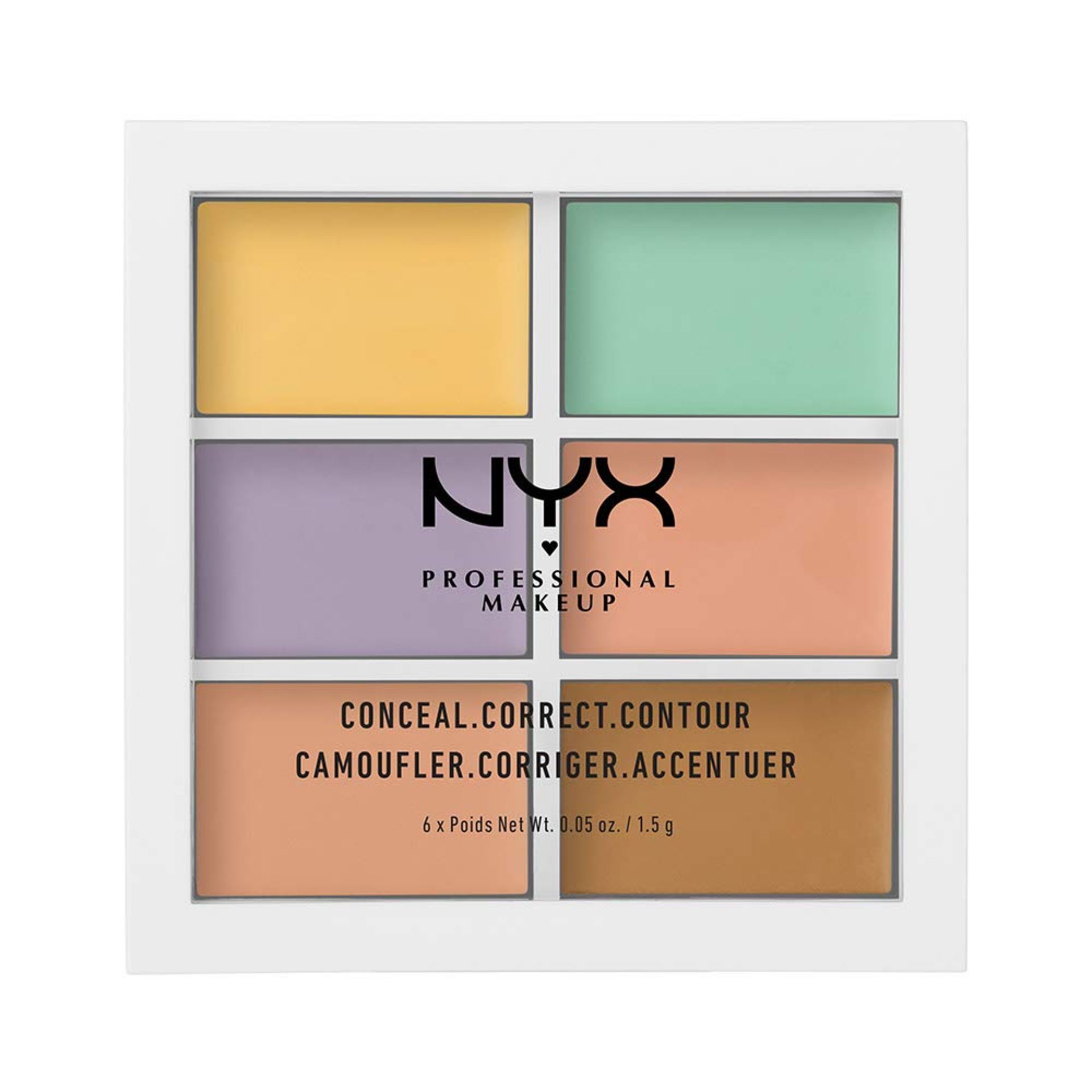 NYX PROFESSIONAL MAKEUP Color Correcting Concealer Palette NYX PROFESSIONAL MAKEUP Color Correcting Concealer Palette