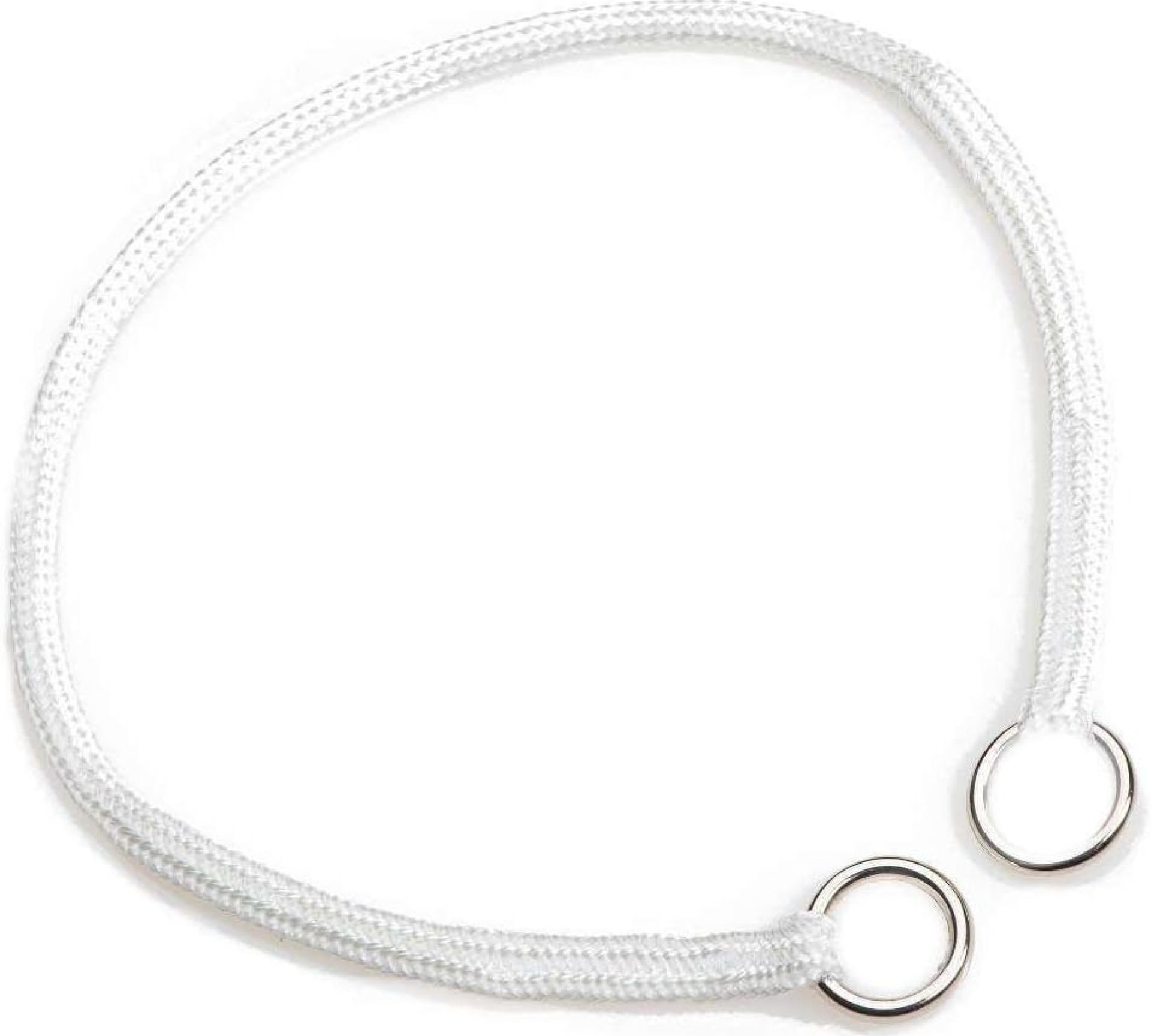 Mendota Pet Petite Slip Collar – Nylon Dog Collar – Made in The USA – White, 3/8 in x 18 in (Heavy) Mendota Pet Petite Slip Collar – Nylon Dog Collar – Made in The USA – White, 3/8 in x 18 in (Heavy)
