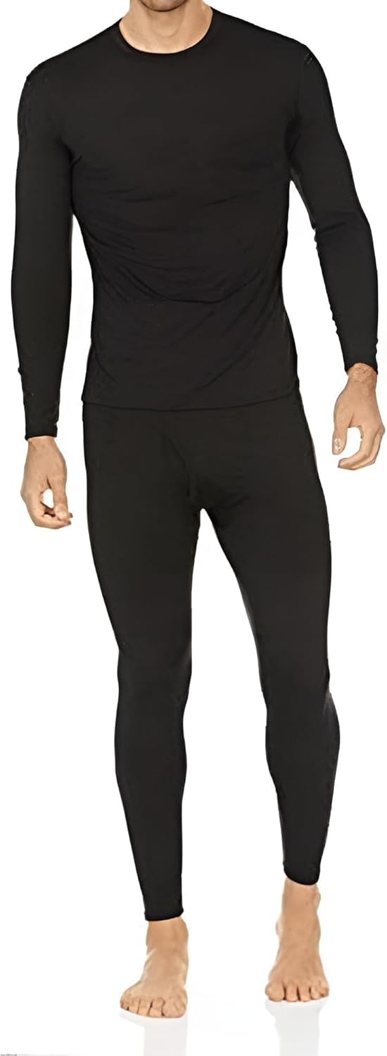 Thermajohn Long Johns Thermal Underwear for Men Fleece Lined Base Layer Set for Cold Weather Thermajohn Long Johns Thermal Underwear for Men Fleece Lined Base Layer Set for Cold Weather