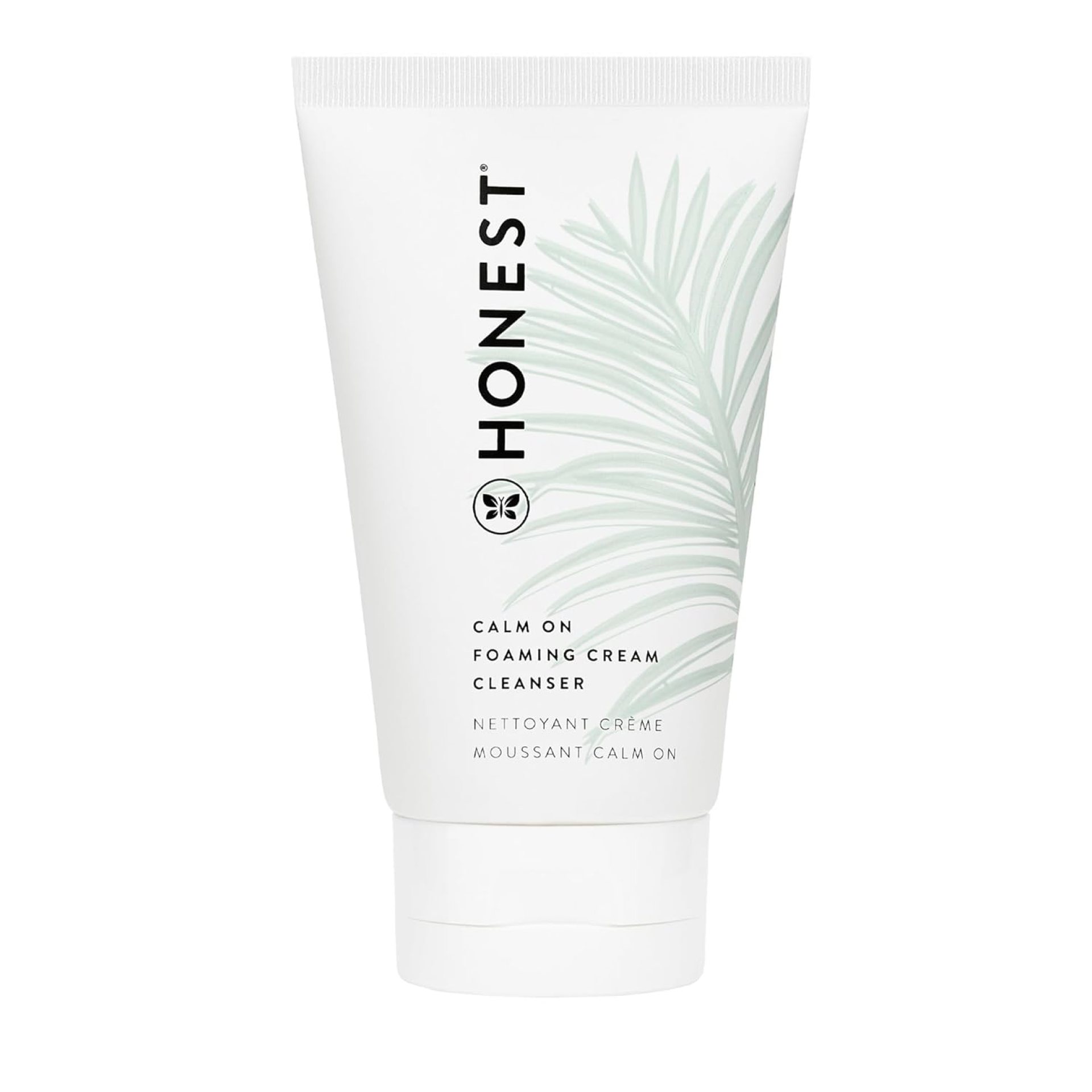 Honest Beauty Calm On Foaming Cream Cleanser for Sensitive Skin | Hyaluronic Acid + Calming Phyto-Blend | EWG Verified, Vegan + Cruelty Free | 4 fl oz Honest Beauty Calm On Foaming Cream Cleanser for Sensitive Skin | Hyaluronic Acid + Calming Phyto-Blend | EWG Verified, Vegan + Cruelty Free | 4 fl oz