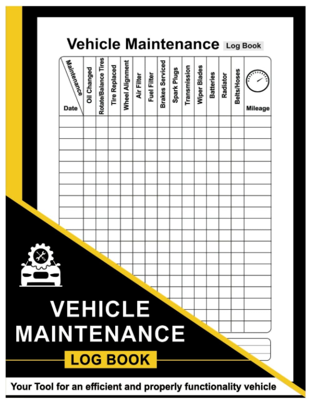 Vehicle Maintenance Log Book: Car Maintenance Log Book, Automotive Service Record for Cars, Trucks & Motorcycles, Auto Expense Diary – 8.5″ x 11″ 100+ Pages Vehicle Maintenance Log Book: Car Maintenance Log Book, Automotive Service Record for Cars, Trucks & Motorcycles, Auto Expense Diary – 8.5″ x 11″ 100+ Pages