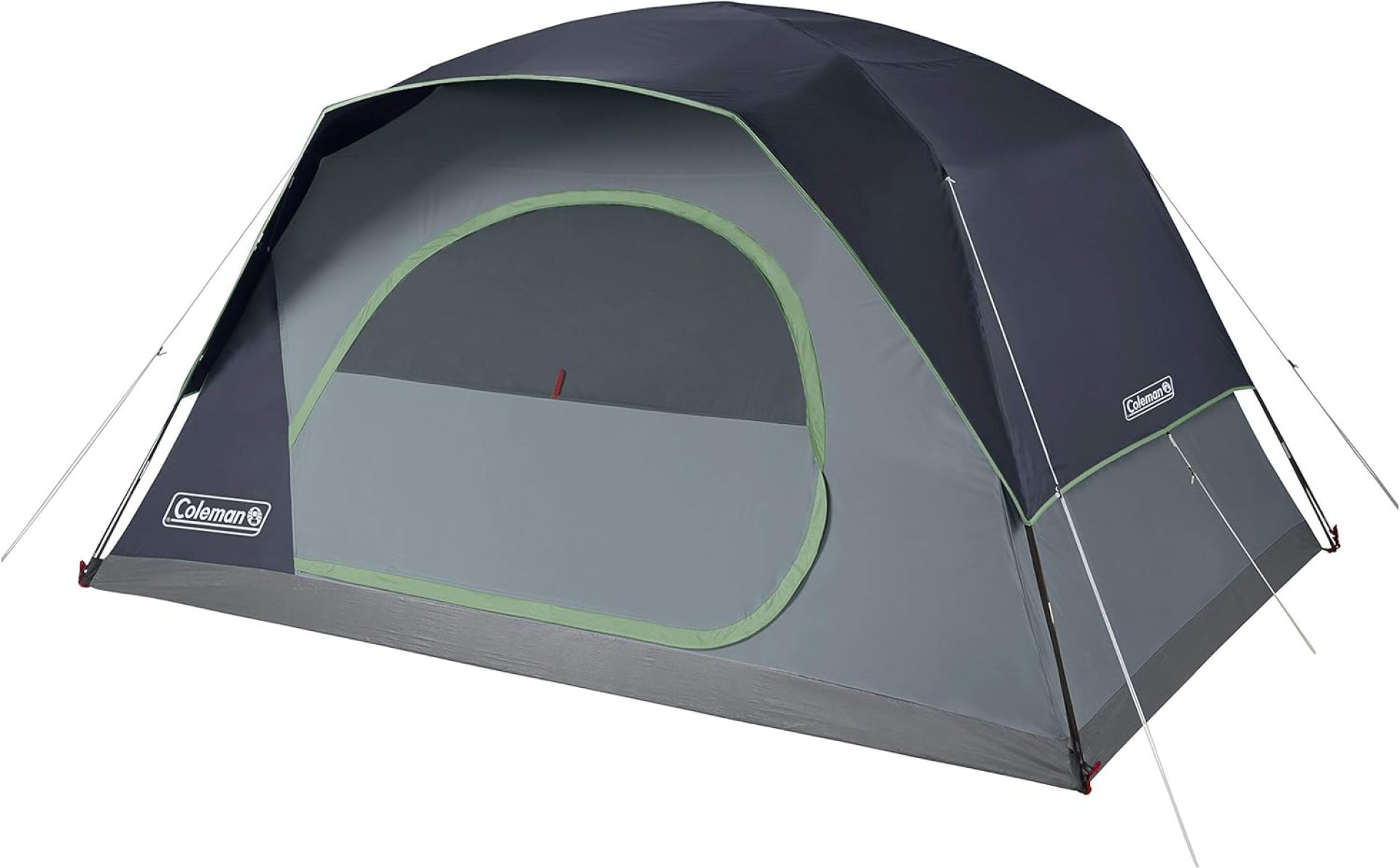 Coleman Skydome Tent with 5 Minute Setup, 2/4/6/8 Person Weatherproof Tent with Rainfly, Carry Bag & 20% More Headroom Than Traditional Tents Coleman Skydome Tent with 5 Minute Setup, 2/4/6/8 Person Weatherproof Tent with Rainfly, Carry Bag & 20% More Headroom Than Traditional Tents