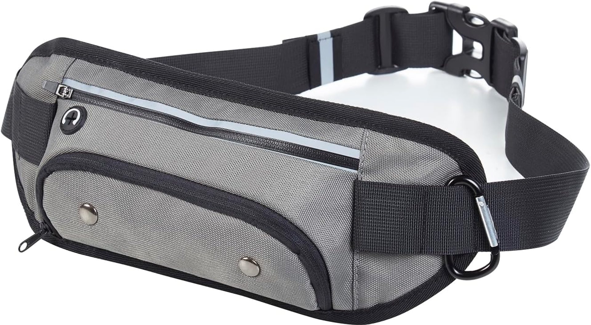 Men’s and women’s outdoor sports waist bag for walking, running, dog walking, adjustable waist bag with water cup position (steel gray), niekely-1 Men’s and women’s outdoor sports waist bag for walking, running, dog walking, adjustable waist bag with water cup position (steel gray), niekely-1