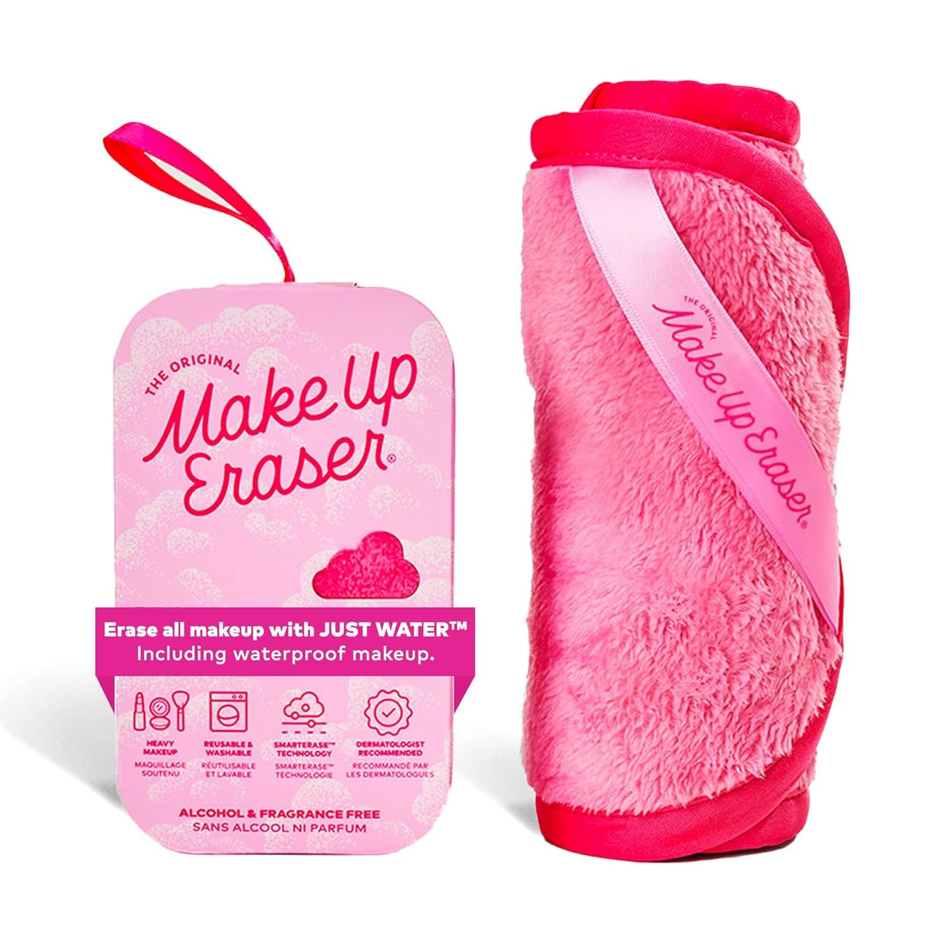 The Original MakeUp Eraser PRO, Effortlessly Remove All Makeup Using Only Water, Including Waterproof Mascara, Eyeliner, Foundation, Lipstick, Sunscreen The Original MakeUp Eraser PRO, Effortlessly Remove All Makeup Using Only Water, Including Waterproof Mascara, Eyeliner, Foundation, Lipstick, Sunscreen