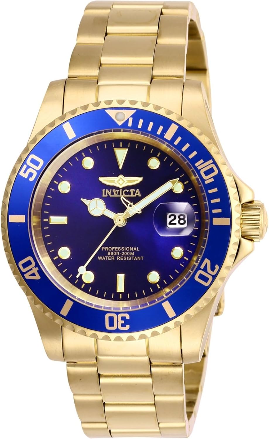 Invicta Men’s Pro Diver Quartz Watch with Stainless Steel Strap Invicta Men’s Pro Diver Quartz Watch with Stainless Steel Strap