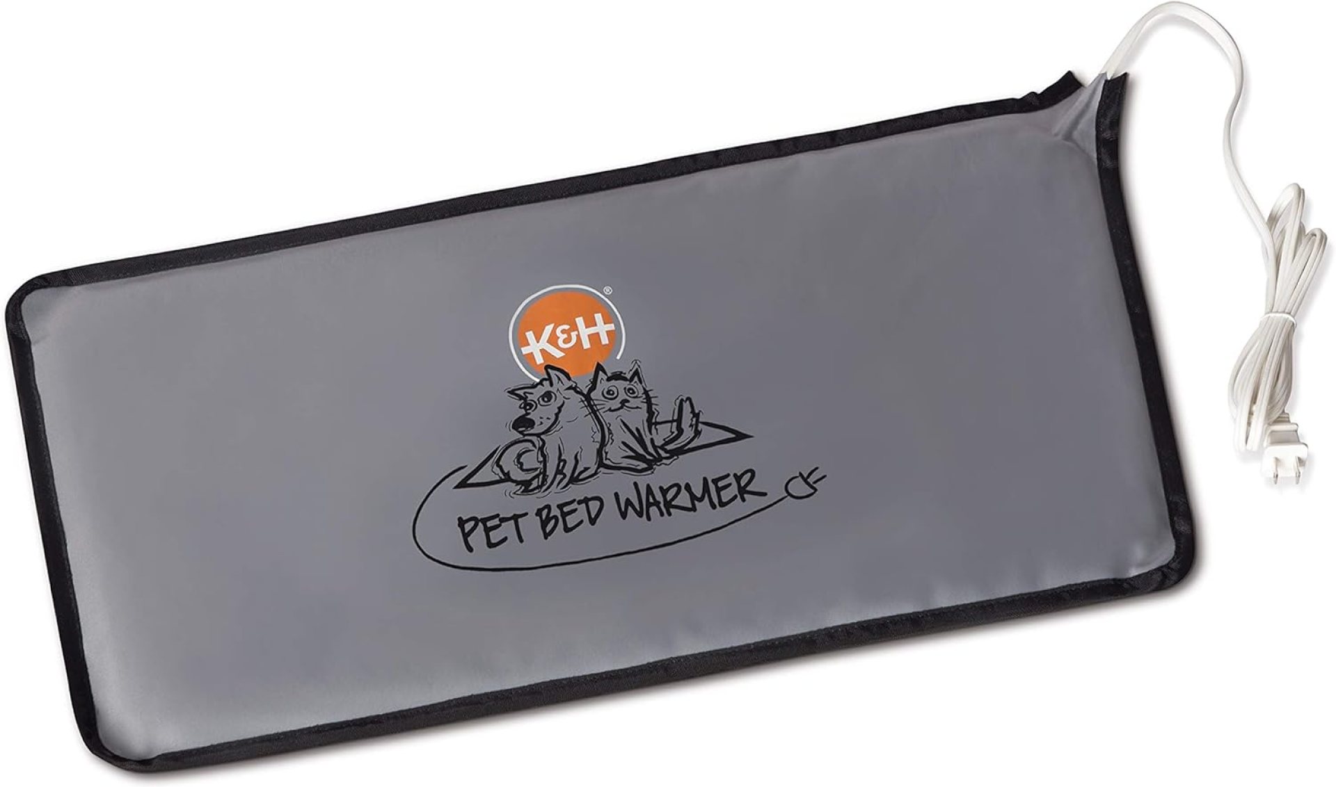 K&H Pet Products Pet Bed Warmer, Turn Any Pet Bed Into a Heated Cat or Dog Bed, Waterproof Indoor Heated Warming Pad Insert, Automatic Temperature, Safety Listed – Large 24.5 X 11.75in Gray K&H Pet Products Pet Bed Warmer, Turn Any Pet Bed Into a Heated Cat or Dog Bed, Waterproof Indoor Heated Warming Pad Insert, Automatic Temperature, Safety Listed – Large 24.5 X 11.75in Gray