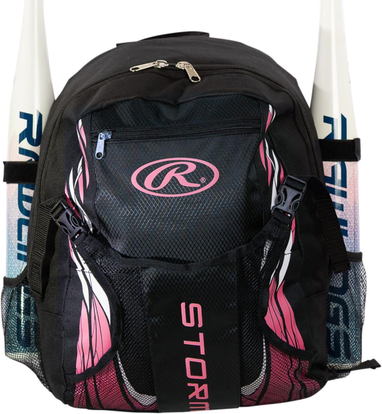 Rawlings | Storm Backpack Equipment Bag | Girls T-Ball/Youth Baseball & Softball | Multiple Colors Rawlings | Storm Backpack Equipment Bag | Girls T-Ball/Youth Baseball & Softball | Multiple Colors