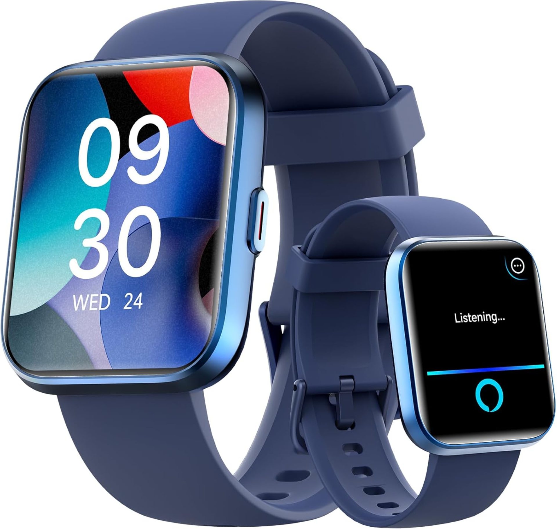 Fitpolo Smart Watches for Men/Women, 1.8” Alexa Built-in Fitness Tracker Watch with Bluetooth Calls, IP68 Waterproof, Heart Rate/Sleep/SpO2/Stress Monitor, 110 Sport Modes for Android & iPhone Fitpolo Smart Watches for Men/Women, 1.8” Alexa Built-in Fitness Tracker Watch with Bluetooth Calls, IP68 Waterproof, Heart Rate/Sleep/SpO2/Stress Monitor, 110 Sport Modes for Android & iPhone