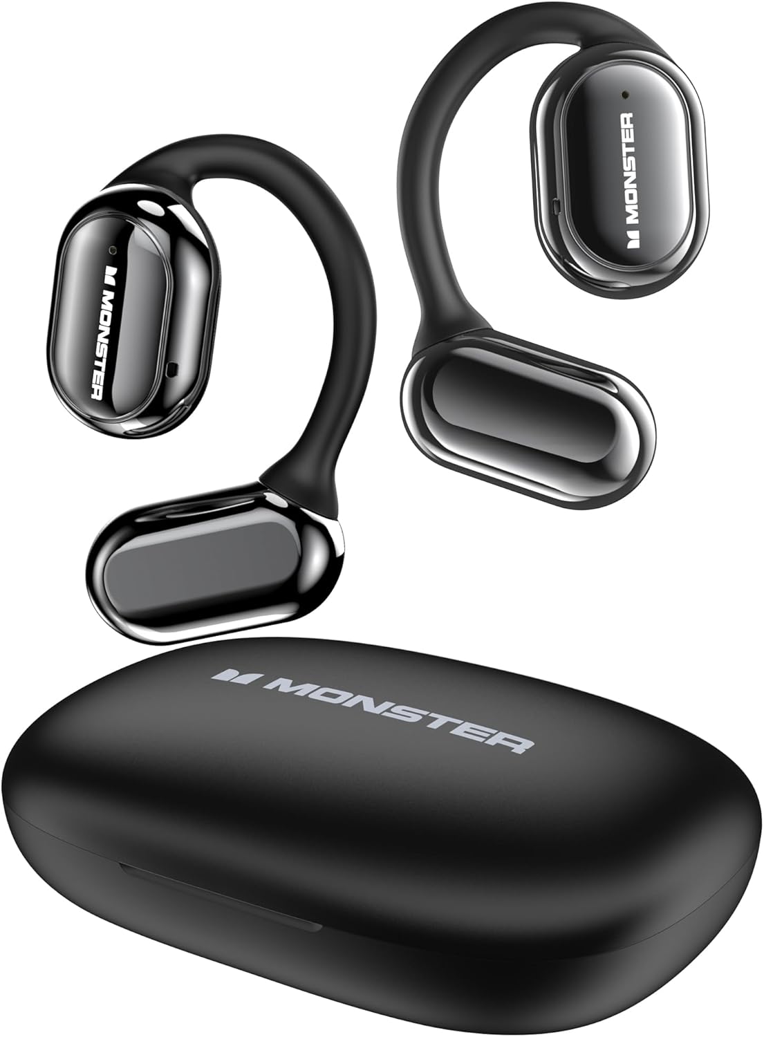 Monster Open Free AC100 Open Ear Headphones, Bluetooth 5.3 Wireless Headphones with Earhooks, Immersive Stereo Sound by Dual Large Driver, Clear Talk, 30H Playtime,Waterproof Sport Earbuds for Running Monster Open Free AC100 Open Ear Headphones, Bluetooth 5.3 Wireless Headphones with Earhooks, Immersive Stereo Sound by Dual Large Driver, Clear Talk, 30H Playtime,Waterproof Sport Earbuds for Running
