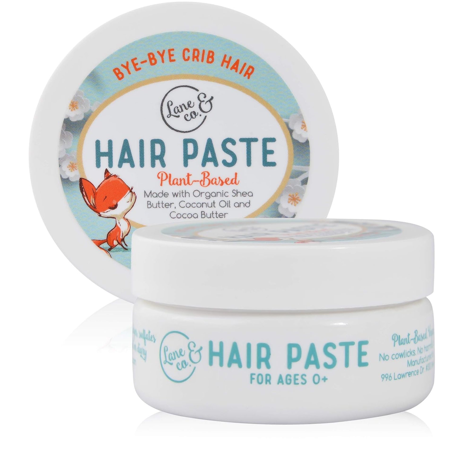 LANE & CO. Hair Paste – Plant-Based Styling Paste for Babies, Toddlers, Kids – Natural & Organic Formula, Safe & Non-Sticky, Tame Bed Head & Flyaway Hair, 2oz LANE & CO. Hair Paste – Plant-Based Styling Paste for Babies, Toddlers, Kids – Natural & Organic Formula, Safe & Non-Sticky, Tame Bed Head & Flyaway Hair, 2oz
