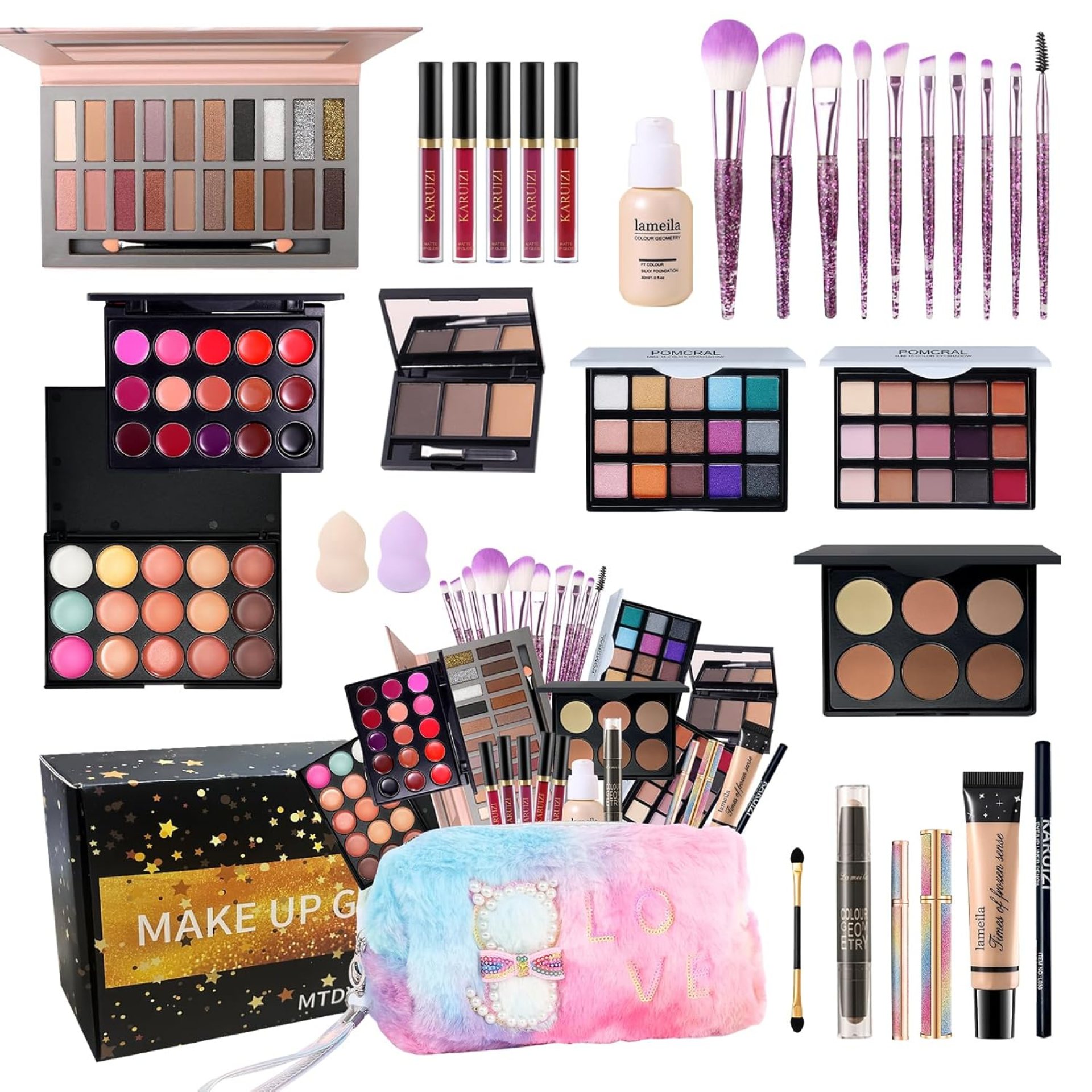 All in One Makeup Set for Women,Makeup Sets for Teens,Makeup Gift for Girls,teen,women,Travel Makeup Kit, Makeup Gift Set for Women,Girls All in One Makeup Set for Women,Makeup Sets for Teens,Makeup Gift for Girls,teen,women,Travel Makeup Kit, Makeup Gift Set for Women,Girls
