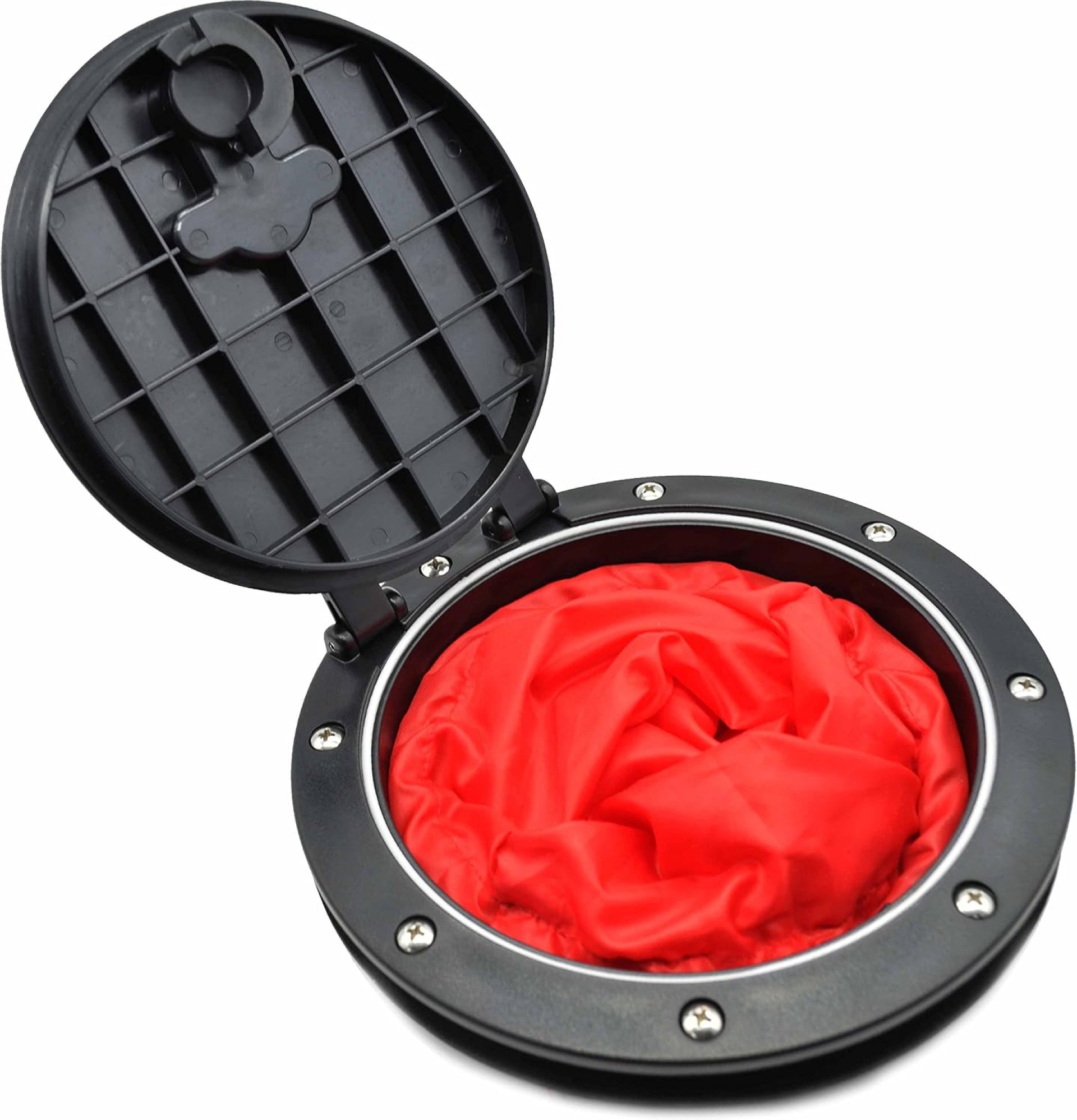 Outside Dia‘ 8 inch, Inner Dia’ 6.8 Inch Deck Plate Kit Deck Hatch with Cat Bag for Kayak Boat Fishing Rigging Outside Dia‘ 8 inch, Inner Dia’ 6.8 Inch Deck Plate Kit Deck Hatch with Cat Bag for Kayak Boat Fishing Rigging