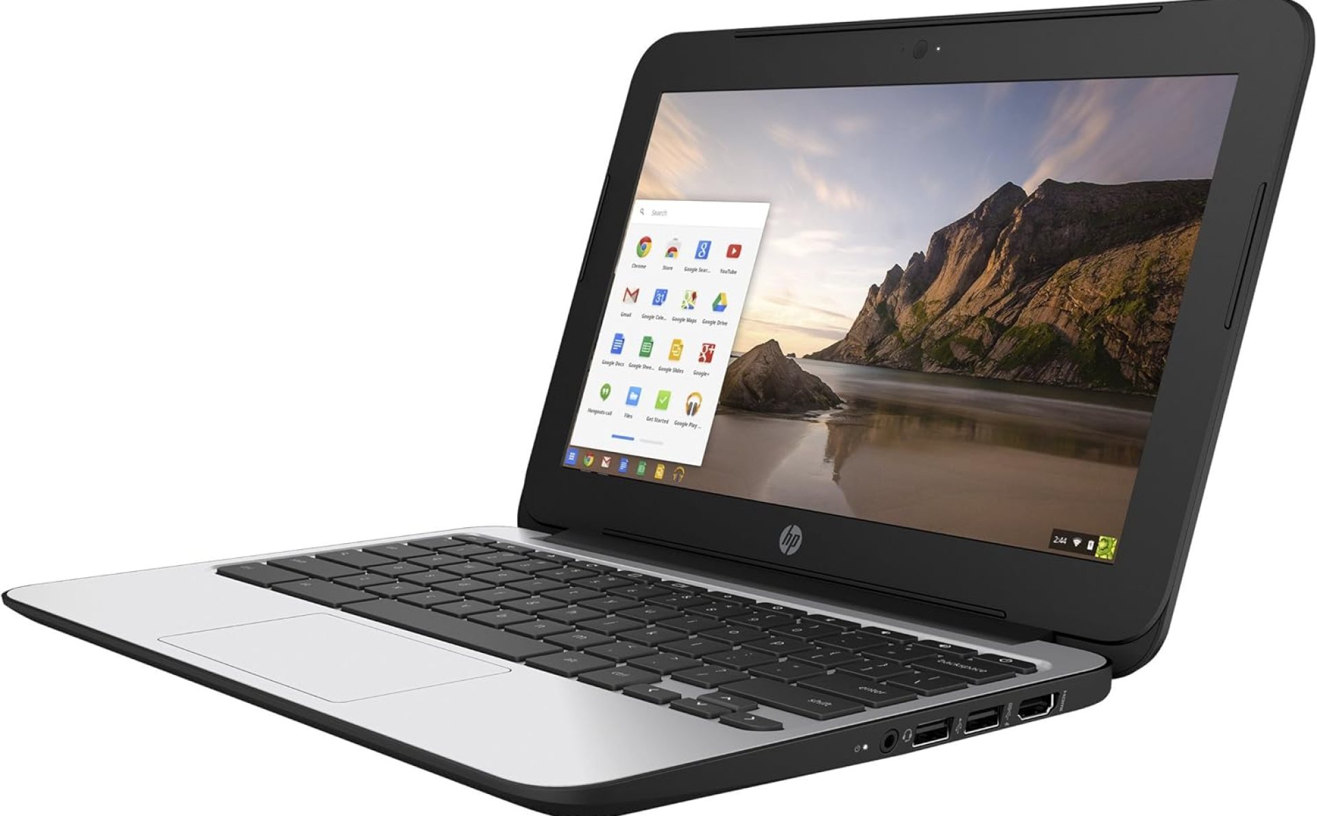 HP ChromeBook 11 G4 EE: 11.6-inch (1366×768) | Intel Celeron N2840 2.16GHz | 16GB eMMC SSD | 4GB RAM | Chrome OS – Black HP ChromeBook 11 G4 EE: 11.6-inch (1366×768) | Intel Celeron N2840 2.16GHz | 16GB eMMC SSD | 4GB RAM | Chrome OS – Black