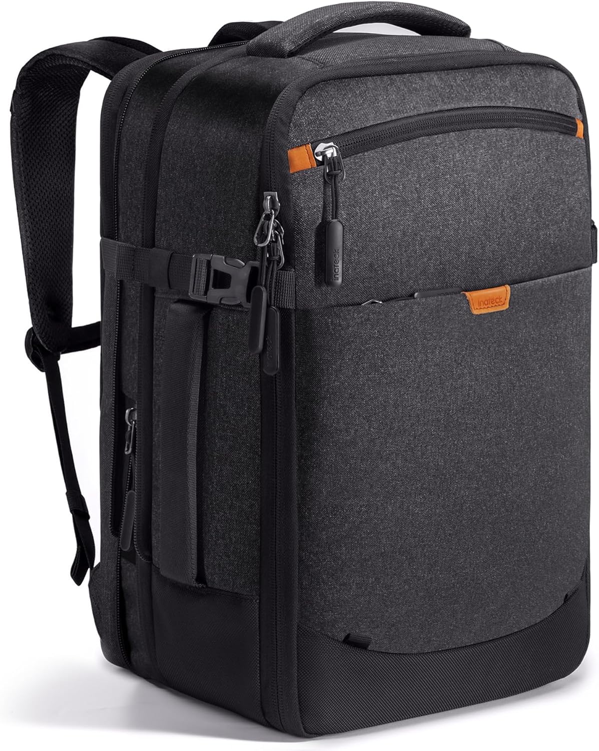Inateck 17-20L Expandable Carry on Travel Laptop Backpack for Airline Approved, Splash-resistant 3-Way Cabin Luggage for Low-cost/Budget Airlines, Compatible with 14-Inch Laptops, Black Inateck 17-20L Expandable Carry on Travel Laptop Backpack for Airline Approved, Splash-resistant 3-Way Cabin Luggage for Low-cost/Budget Airlines, Compatible with 14-Inch Laptops, Black