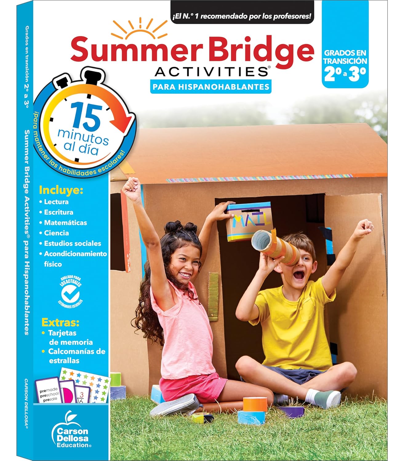 Summer Bridge Activities Spanish 2nd to 3rd Grade Workbooks, Activity Book With Math, Reading Comprehension, Science, Fitness, Social Studies, Writing Practice, and Flash Cards Summer Bridge Activities Spanish 2nd to 3rd Grade Workbooks, Activity Book With Math, Reading Comprehension, Science, Fitness, Social Studies, Writing Practice, and Flash Cards