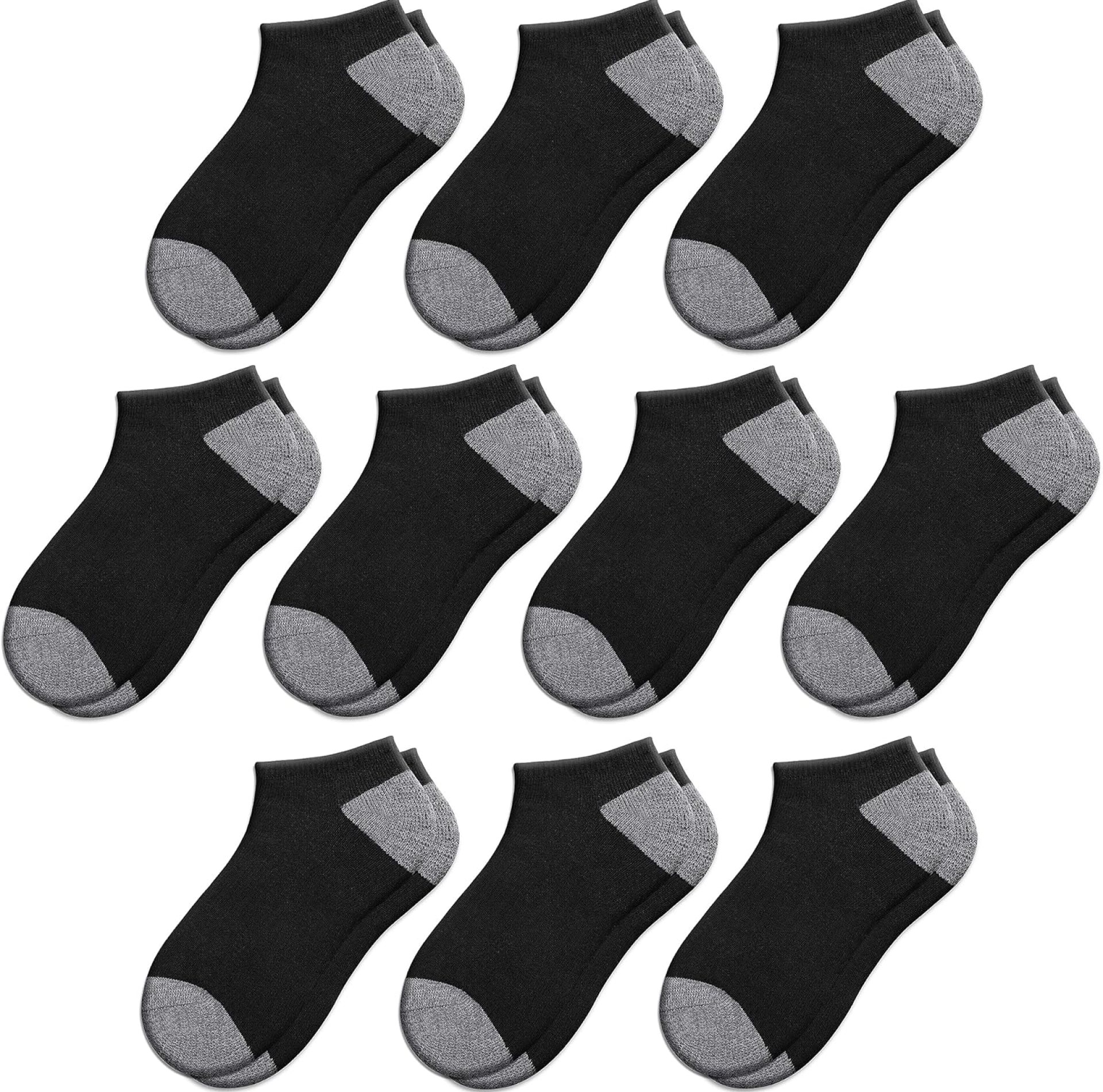 Comfoex 10 Pairs Boys Socks 4-6 6-8 8-10 Years Old Low Cut Ankle Athletic Socks For Kids Short Half Cushioned Socks Comfoex 10 Pairs Boys Socks 4-6 6-8 8-10 Years Old Low Cut Ankle Athletic Socks For Kids Short Half Cushioned Socks