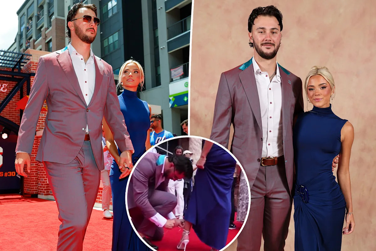 Paul Skenes’ Chivalry Shines on All-Star Red Carpet with Livvy Dunne Paul Skenes’ Chivalry Shines on All-Star Red Carpet with Livvy Dunne