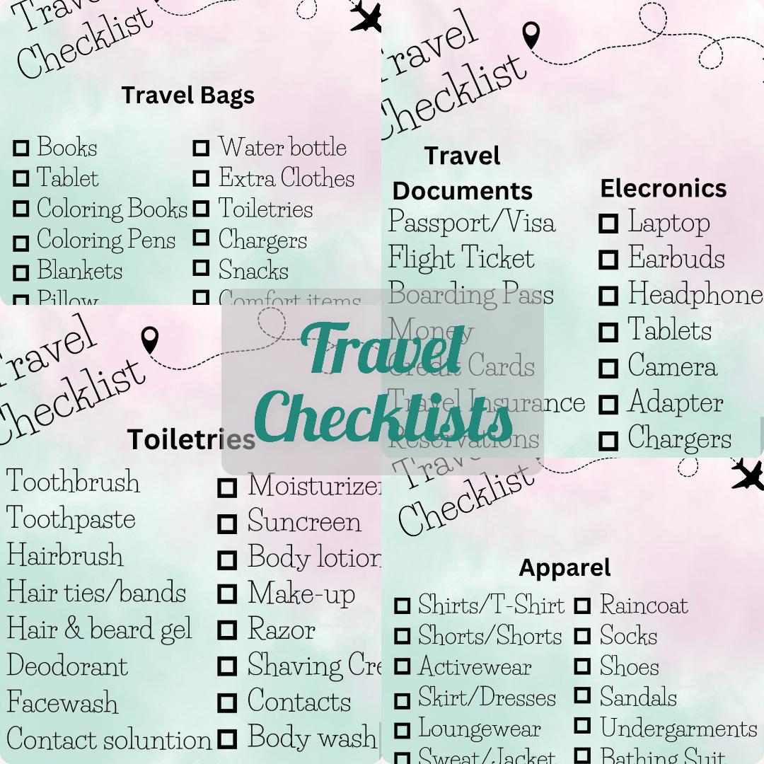Short Travel Tips Checklist Short Travel Tips Checklist