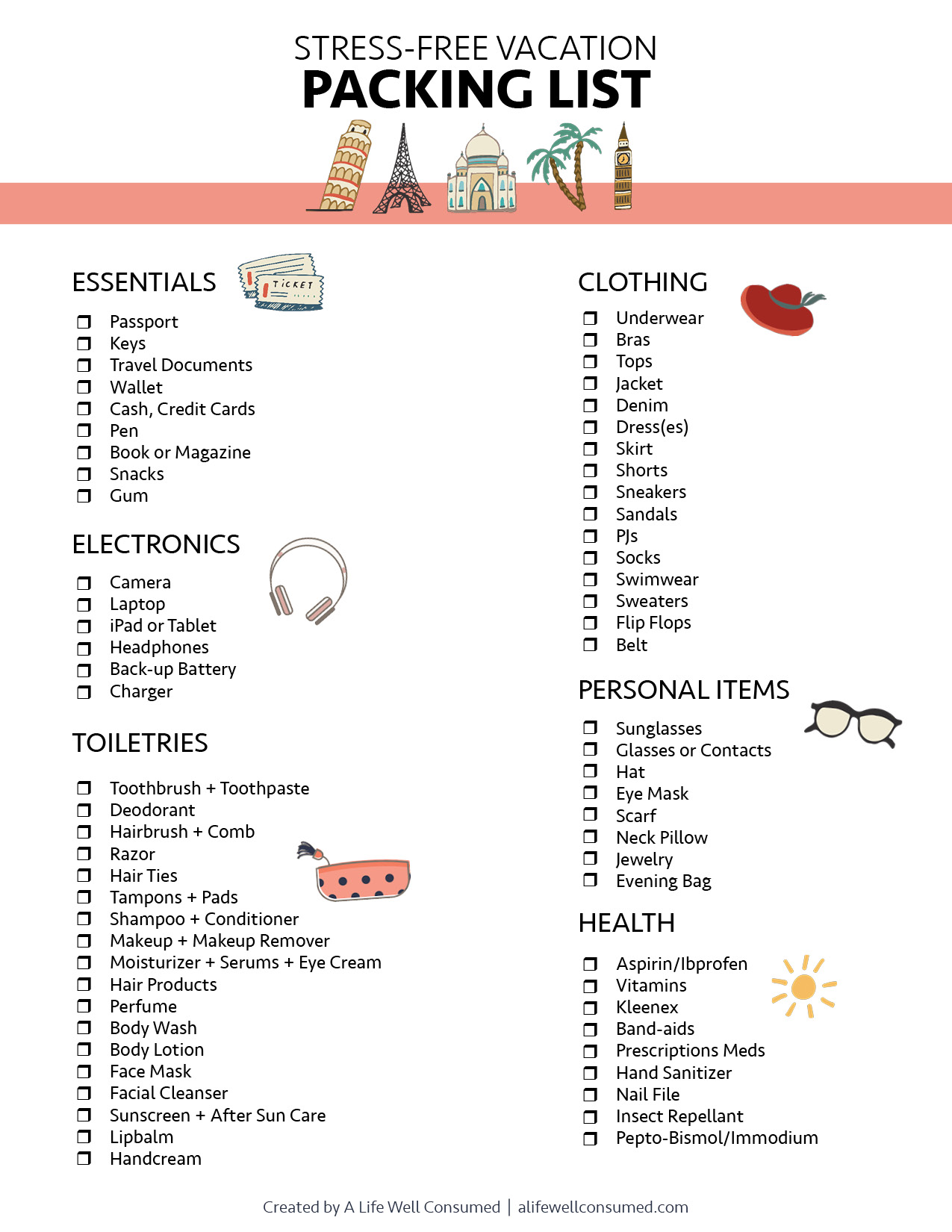 The Ultimate Simple Travel Checklist Resource: Your Key To Stress-Free Adventures The Ultimate Simple Travel Checklist Resource: Your Key To Stress-Free Adventures