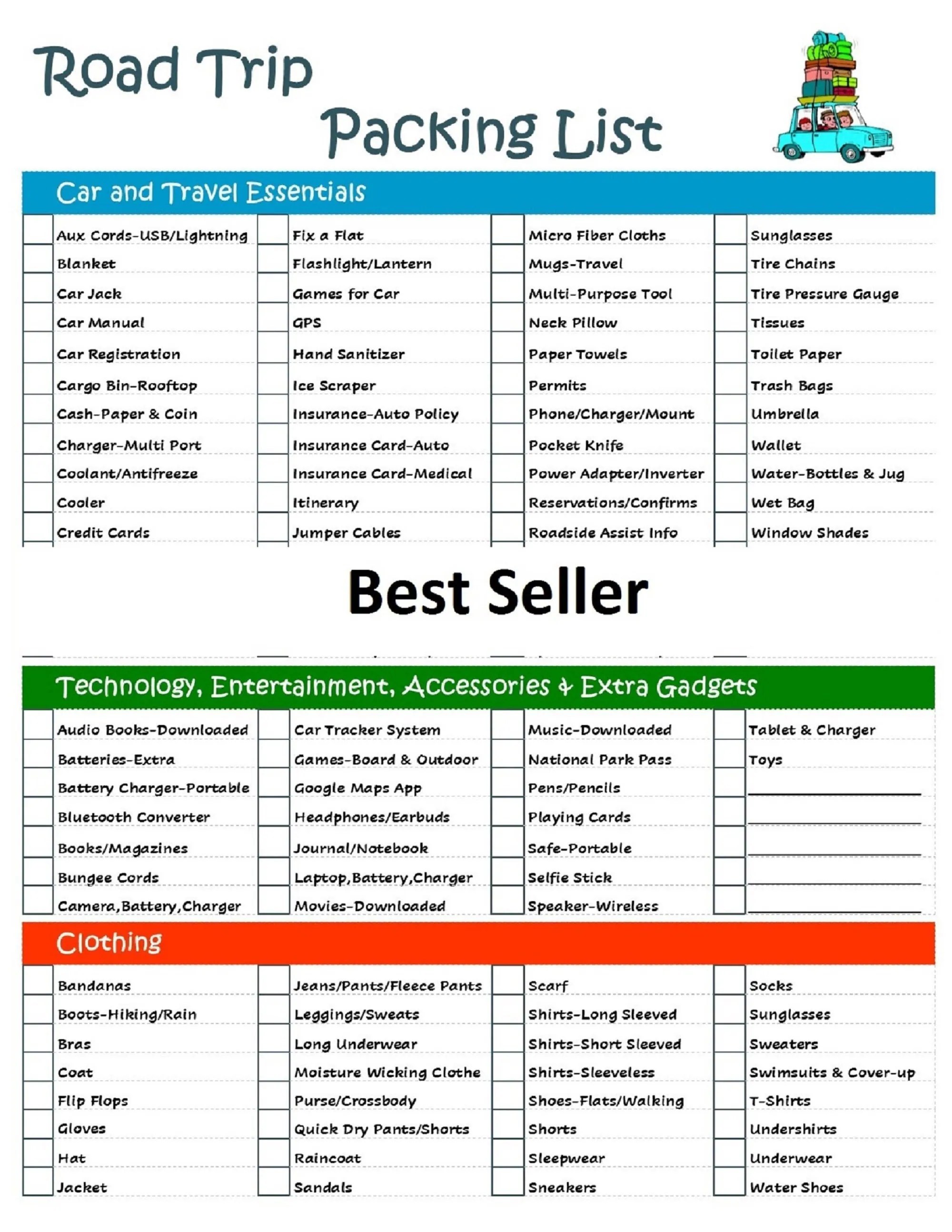 Group Packing List Resources: Ensuring No One Forgets The Essentials Group Packing List Resources: Ensuring No One Forgets The Essentials