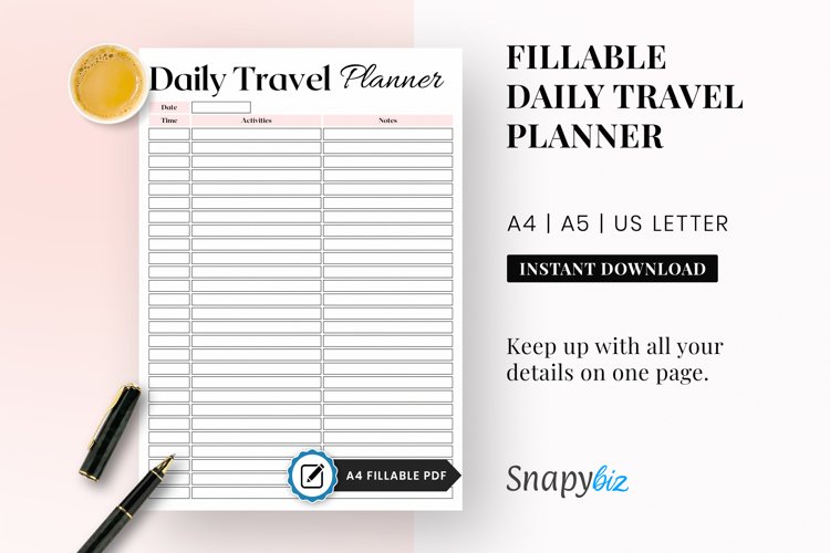 The Ultimate Daily Travel Planner: Maximize Your Adventures The Ultimate Daily Travel Planner: Maximize Your Adventures