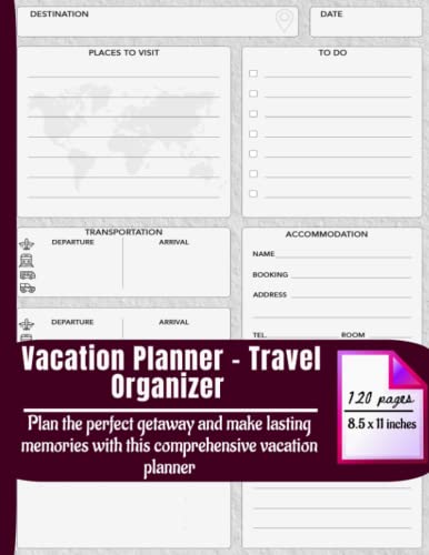 The Ultimate Comprehensive Trip Organizer: Plan Your Perfect Getaway The Ultimate Comprehensive Trip Organizer: Plan Your Perfect Getaway