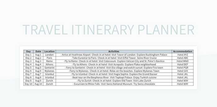 Crafting Your Perfect Monthly Travel Planner: Tips For Organized Adventures Crafting Your Perfect Monthly Travel Planner: Tips For Organized Adventures