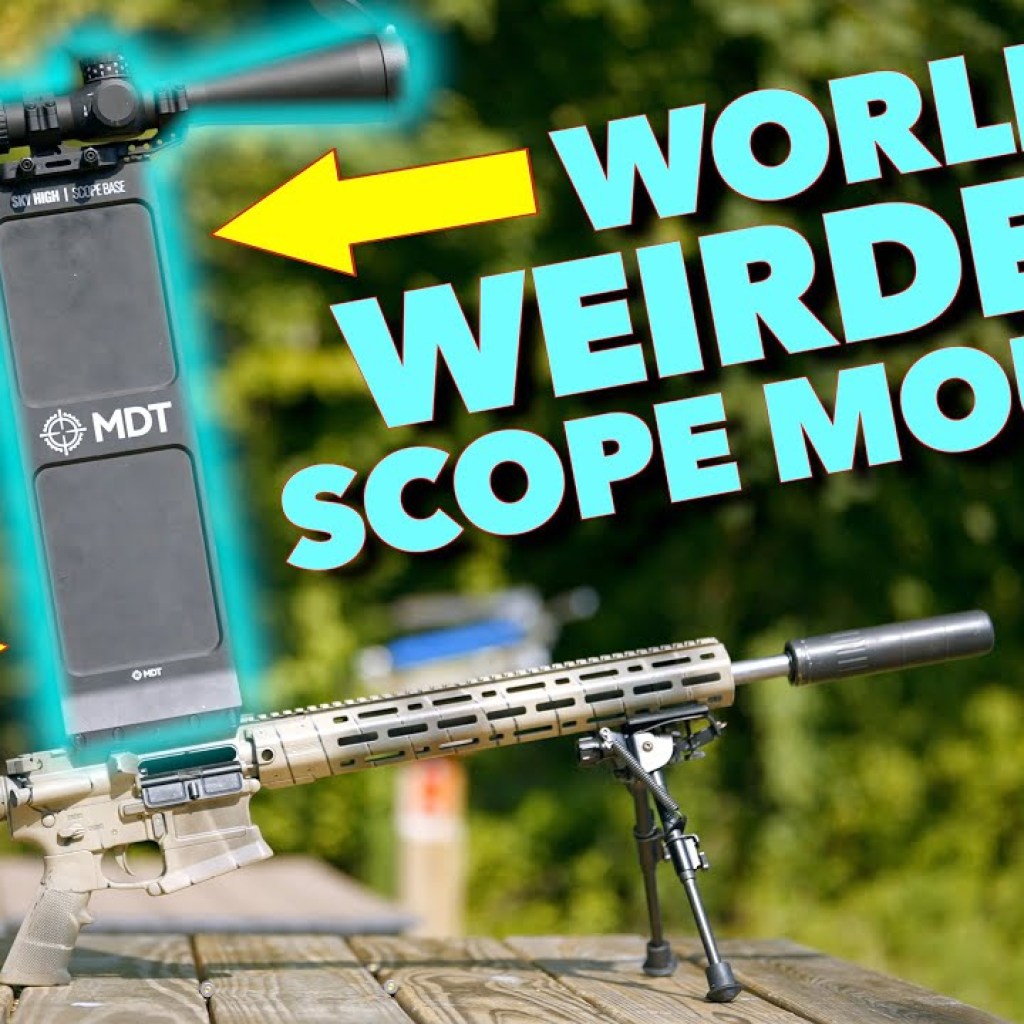Shooting with WORLD’S WEIRDEST SCOPE MOUNT from MDT! Shooting with WORLD’S WEIRDEST SCOPE MOUNT from MDT!