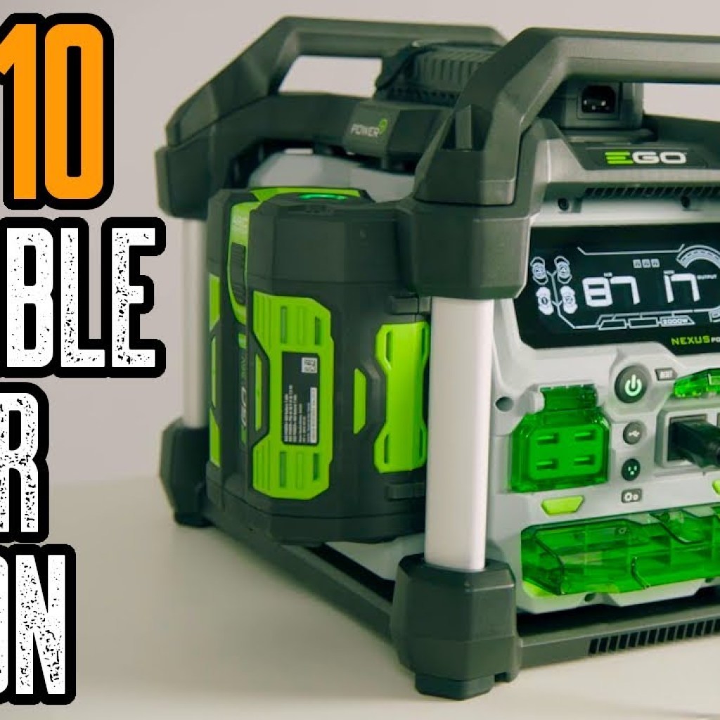 Top 10 New Portable Power Stations & Solar Generators 2021 Top 10 New Portable Power Stations & Solar Generators 2021
