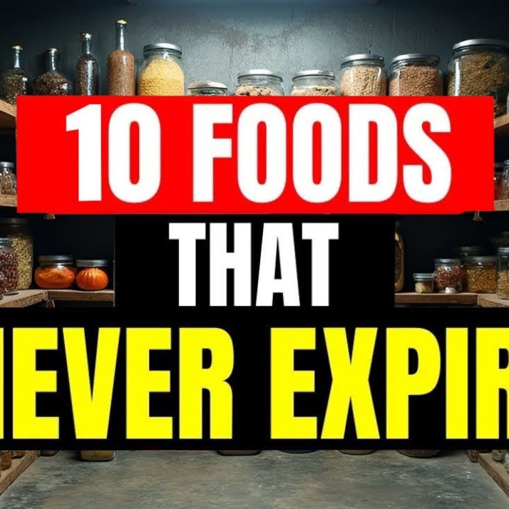 10 FOODS TO STOCKPILE THAT NEVER EXPIRE! Best Prepping Food 10 FOODS TO STOCKPILE THAT NEVER EXPIRE! Best Prepping Food