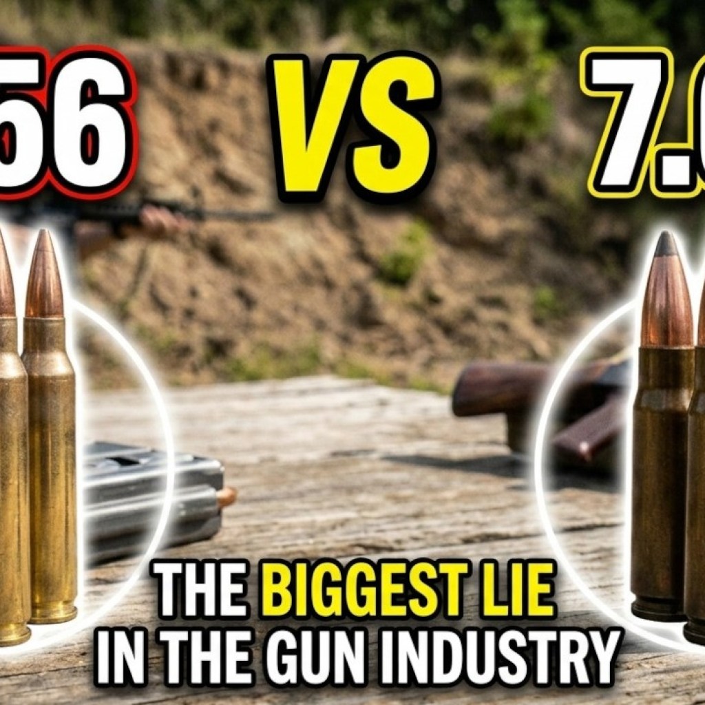 5.56 vs 7.62: The Biggest Lie in the Gun Industry EXPOSED!! 5.56 vs 7.62: The Biggest Lie in the Gun Industry EXPOSED!!