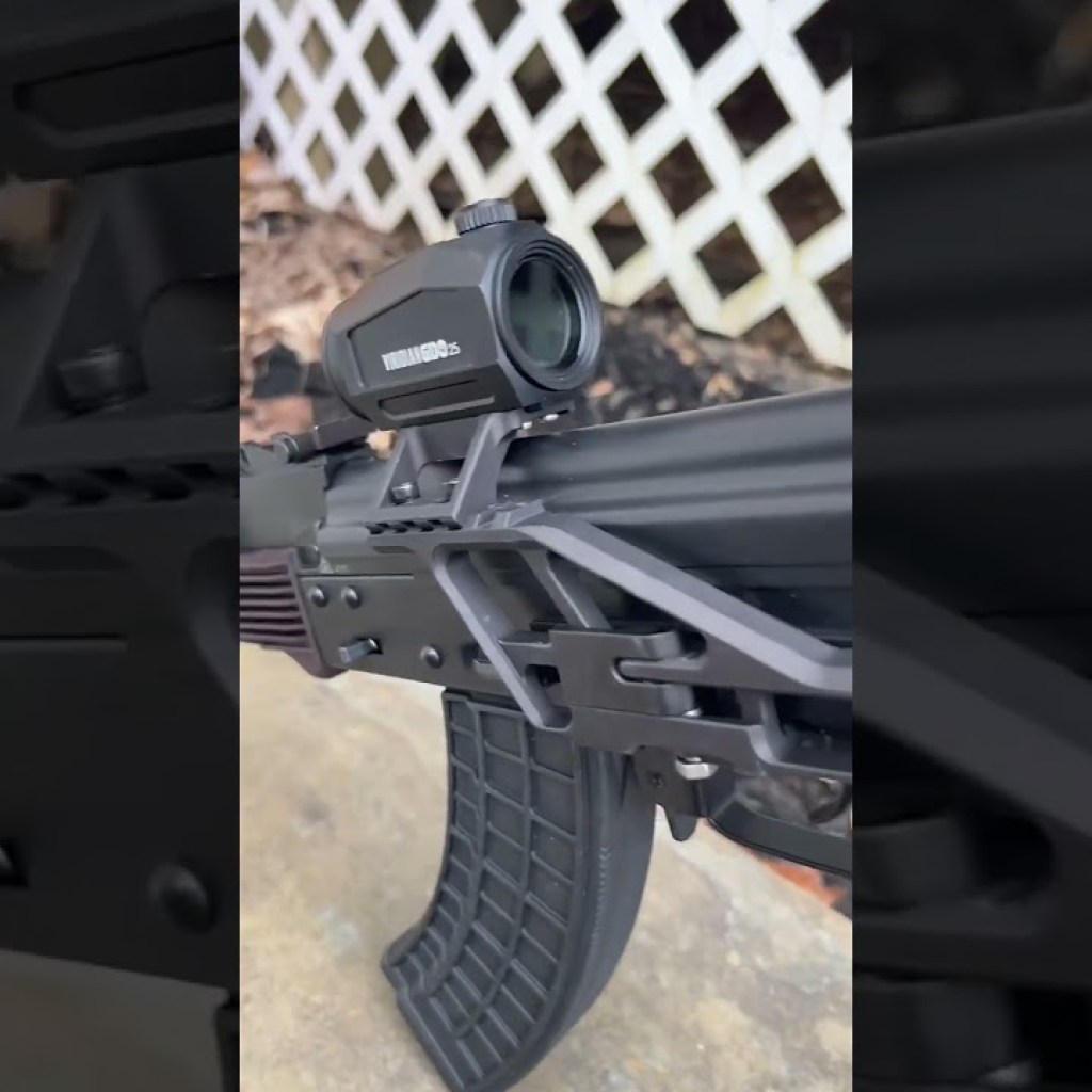 Much better with optics! #ak47 Much better with optics! #ak47