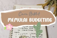 Mengatur Uang Tunai Dengan Metode “Envelope Budgeting” Mengatur Uang Tunai Dengan Metode “Envelope Budgeting”