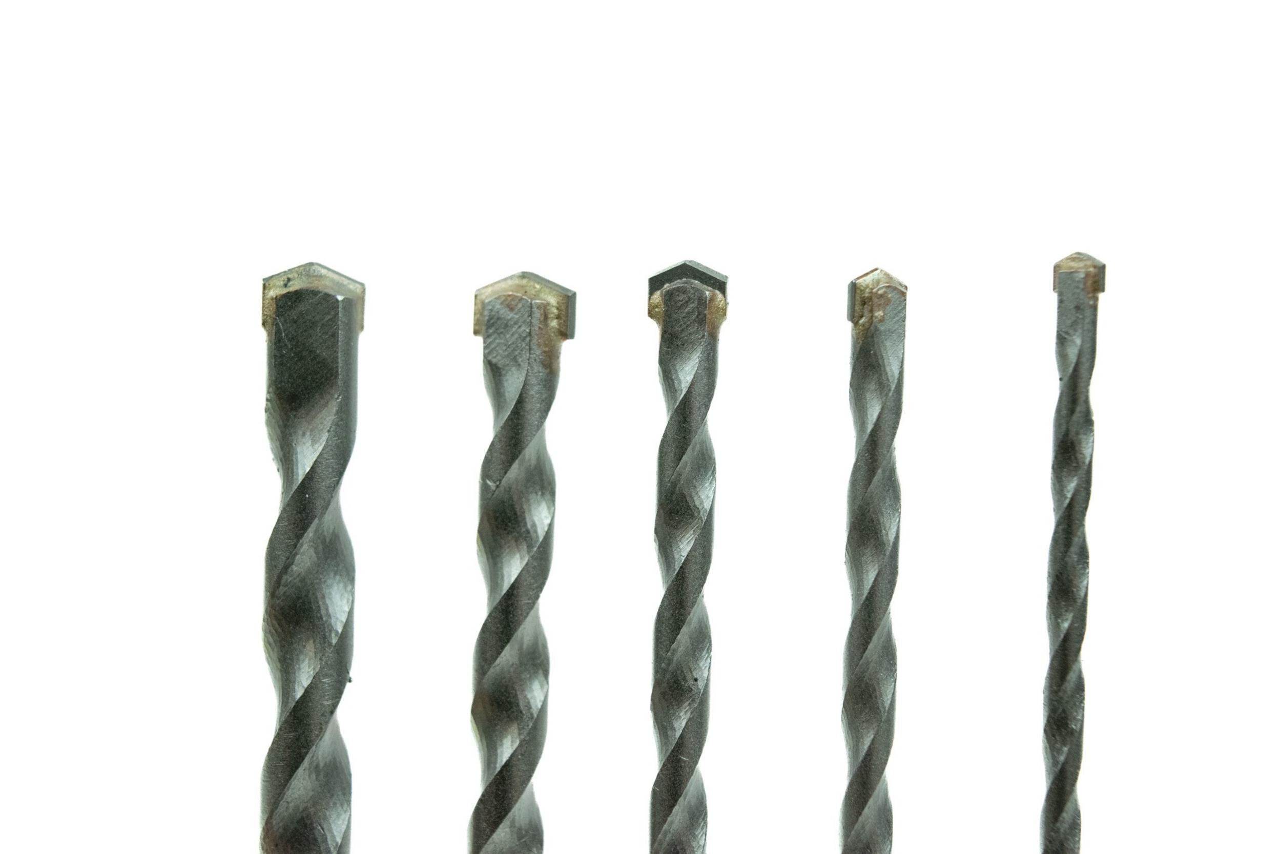 5 Piece Masonry Drill Bit Set