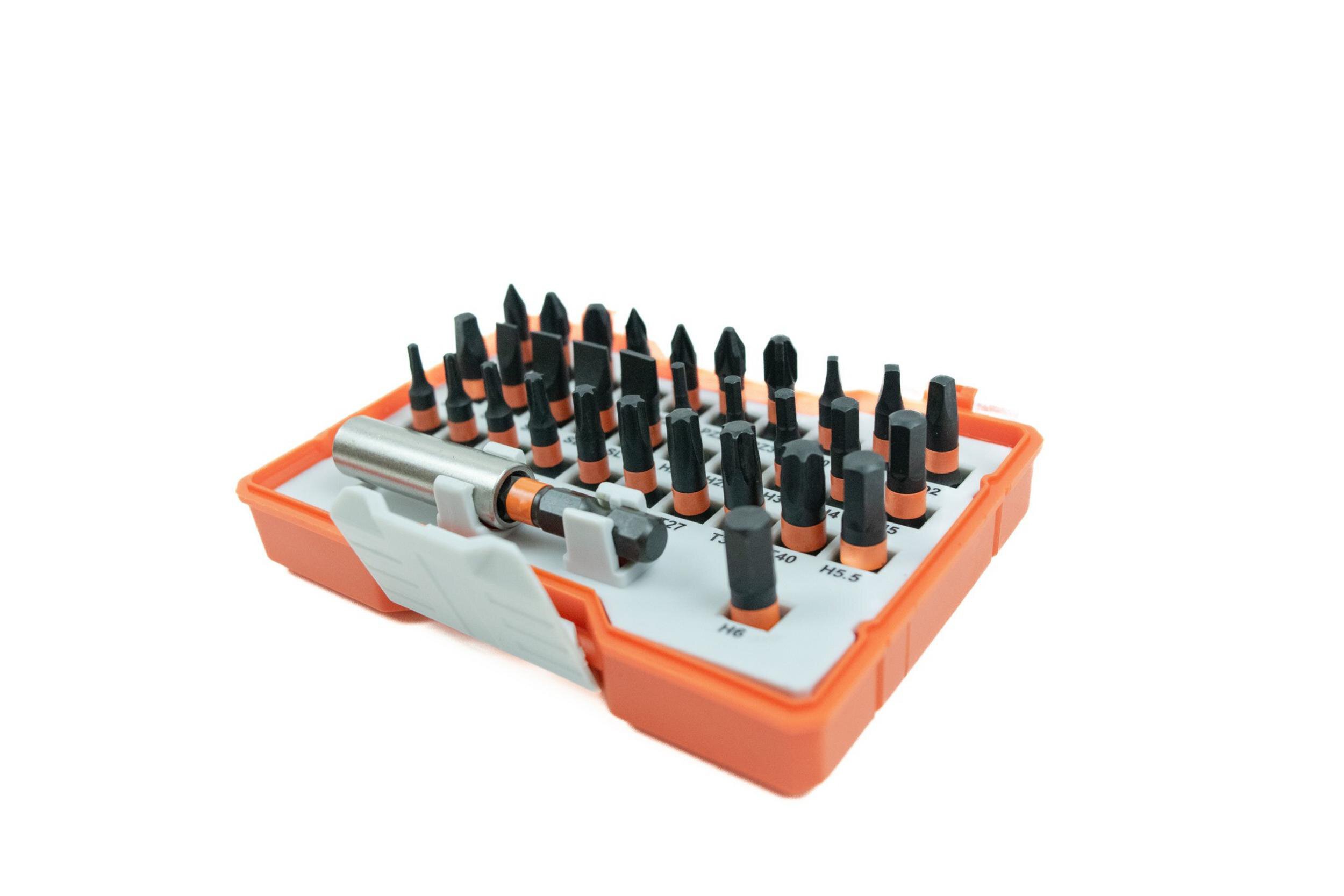 33 Piece Impact Screwdriving Bit Set